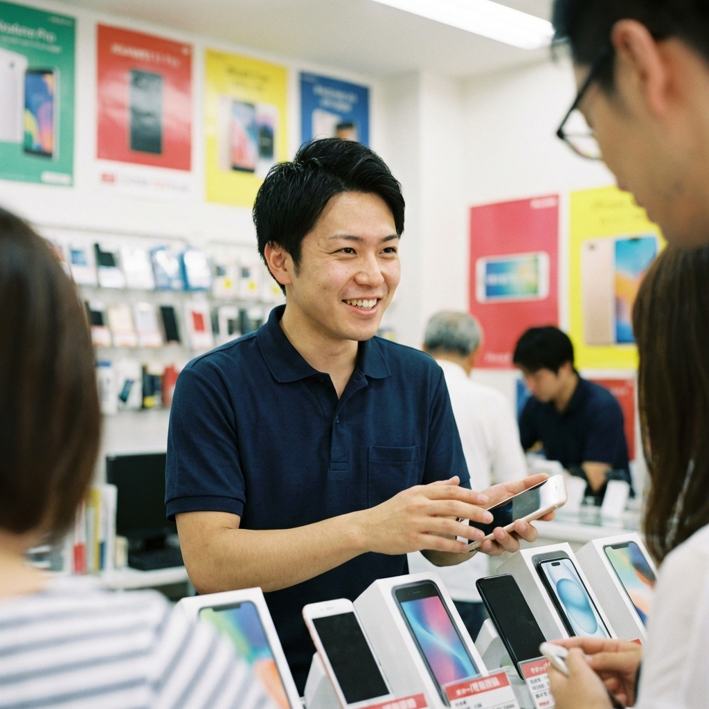 携帯販売スタッフ